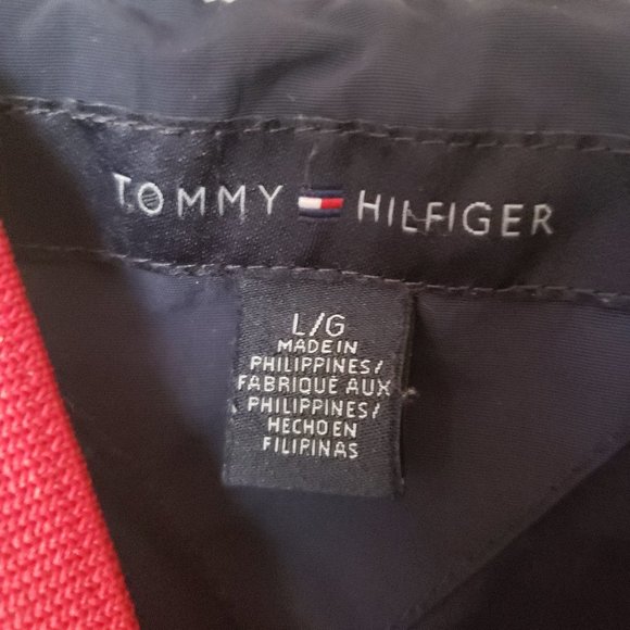 Tommy Hilger Blue Bomber Jacket Size Large - Gently Used - Picture 2 of 6